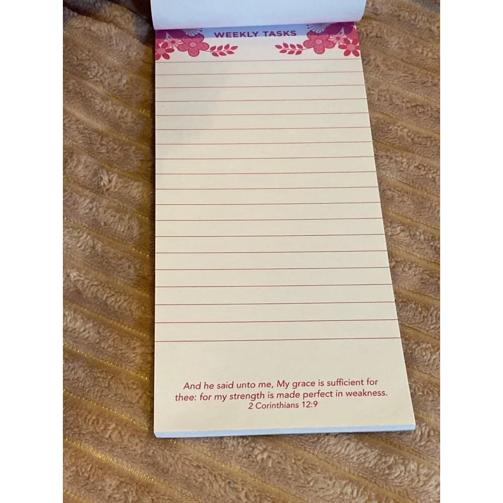 Stationary Softcover Journals and Lined Writing Pad Assorted Scripture Verses NE